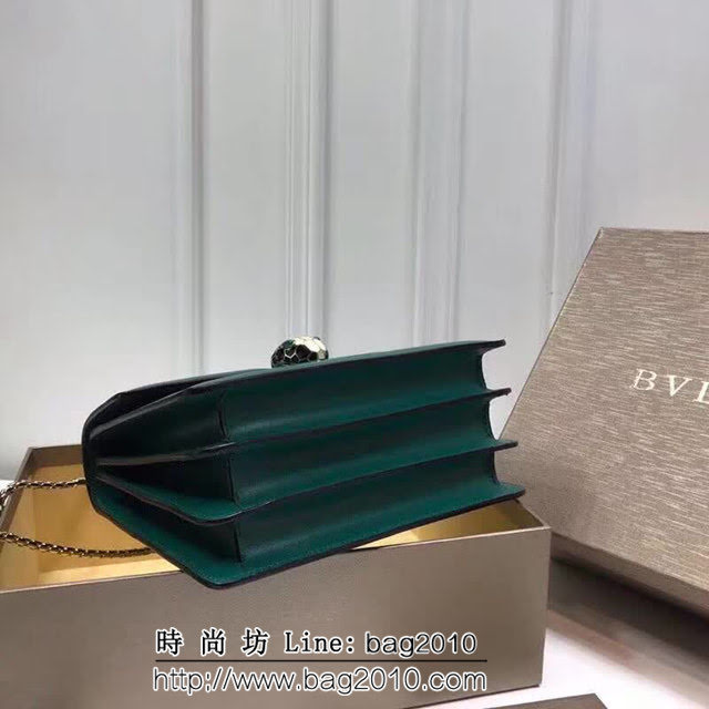 BVLGARI寶格麗 專櫃新款 蛇頭扣環 三層琺瑯蛇頭包 可手提肩背斜挎 B38329 FYD1353